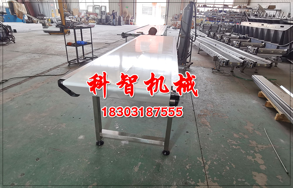 蝴蝶面生產(chǎn)線(xiàn)皮帶輸送機(jī)輸送系統(tǒng)